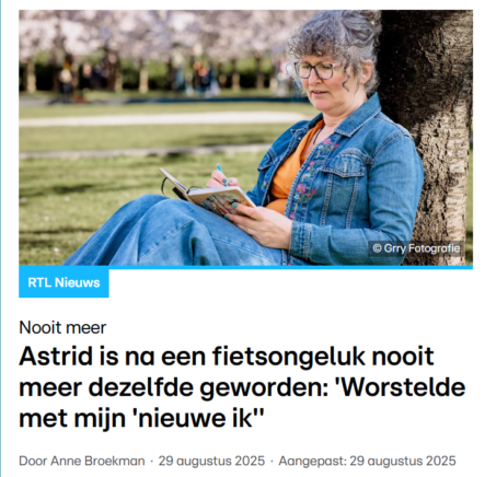 Artikel RTL nieuws online – Rubriek Nooit meer