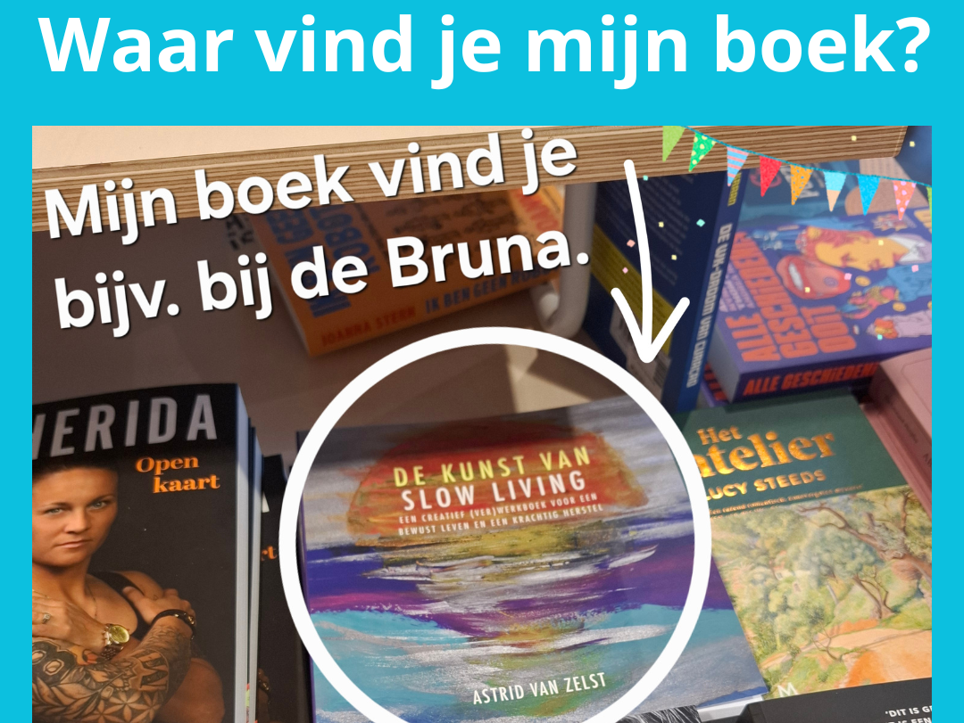Overzicht waar je mijn boek kunt vinden