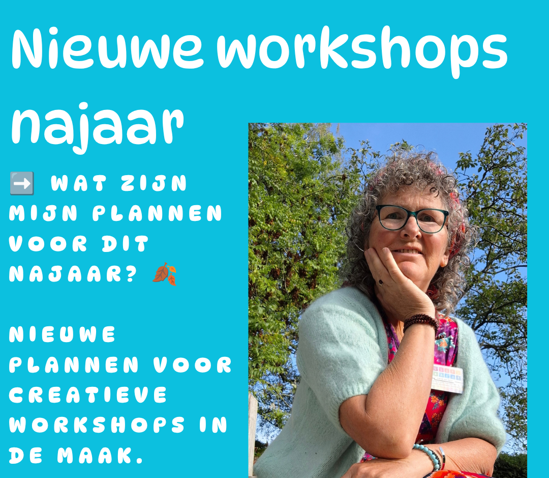 Nieuwe workshopagenda najaar 2026